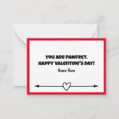 あなたの犬の写真　面白くてかわいい学校用ノートカード ノートカード (裏面)