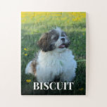 あなたの犬の名前フォトカスタムーの子犬 ジグソーパズル<br><div class="desc">このパズルはお気に入りの、ペット（犬、猫など）の写真でパーソナライズする。犬の恋人のためのおもしろいギフト、猫好き。特別な写真でパズル型枠でペットを見るのは楽しい記念品だ。</div>
