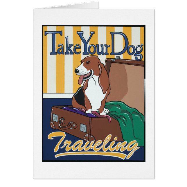 あなたの犬の旅行を取って下さい (正面)