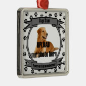 あなたの犬の記憶に永遠に残る メタルオーナメント (右)