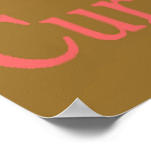 あなたの犬を抑える ポスター (角)