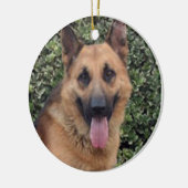 "あなたの犬顔"のオーナメント セラミックオーナメント (左)