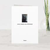 あなたの猫のグリーティ考えるングカードは何だ カード (裏面)