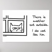 あなたの猫はあの他の猫が好きではない ポスター (正面)