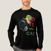 あなたの猫を愛して トライブレンドＴシャツ (正面)