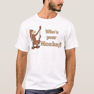 あなたの猿はだれですか。 Tシャツ