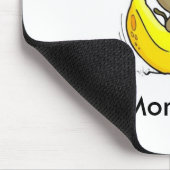 あなたの猿を食べ物を与えて下さい! マウスパッド (コーナー)