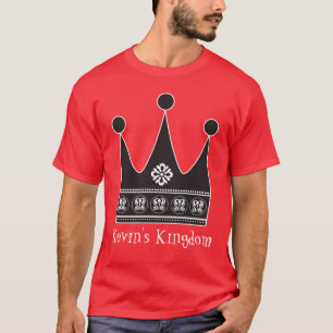 あなたの王国のおもしろいなカスタムのための王室のな王冠 Tシャツ