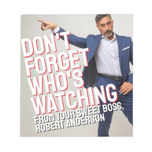 あなたの甘いボスから ノートパッド (正面)