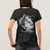 あなたの甘いヴァージンに祈って下さい Tシャツ (裏面)