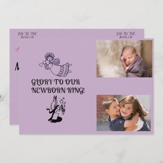 あなたの生まれたばかりのな王への栄光 シーズンカード (正面/裏面)