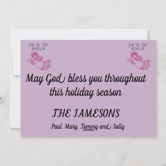 あなたの生まれたばかりのな王への栄光 シーズンカード (裏面)