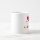 あなたの生命の女性のためのユニークでロマンチックなマグ コーヒーマグカップ (中央)