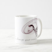 あなたの生命を変えるためには、あなたの心を変えて下さい コーヒーマグカップ (正面右)
