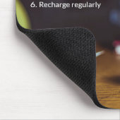 あなたの生命を集中して下さい: 時間管理プログラムへの細いガイド マウスパッド (コーナー)