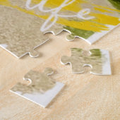 あなたの生命パズルは住んでいます ジグソーパズル (側面)