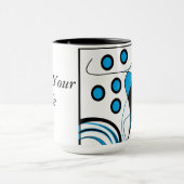 あなたの生命マグを楽しんで下さい マグカップ (中央)