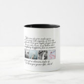 あなたの生命、後悔は住んでいません マグカップ (中央)