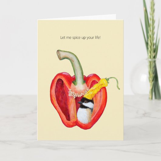 あなたの生活にスパイスを加えるカード カード (正面)