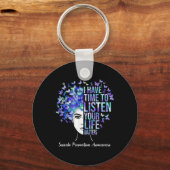 あなたの生活問題自殺防止認識度我々 キーホルダー (正面)