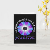 あなたの生活問題自殺防止認識度Da カード (黄色い花)