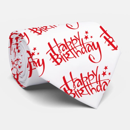 あなたの男のための究極の「ハッピーバースデー」ネクタイ ネクタイ (ロール)