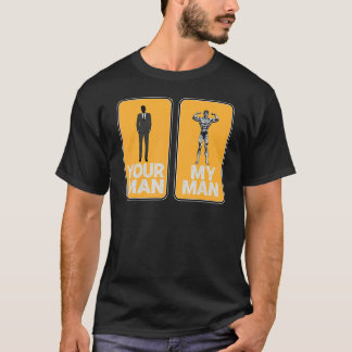 あなたの男、私の男 皮肉 Tシャツ
