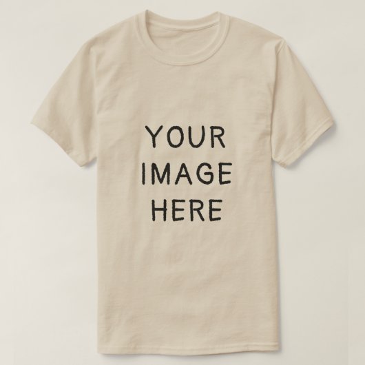あなたの画像 – カスタムフォト Tシャツ (デザイン正面)