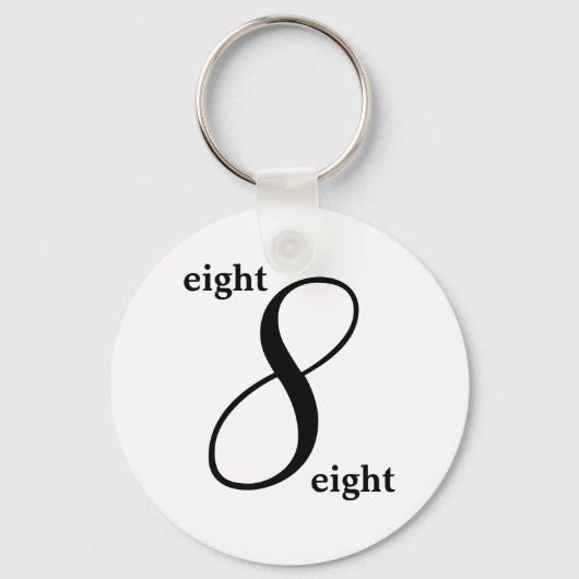 あなたの番号 キーホルダー (正面)