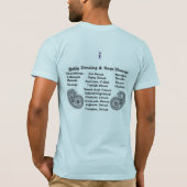 あなたの異常震動を得て下さい! Tシャツ (裏面)