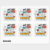 あなたの癖を受け入れる：それはあなたの魚だ！ スクエアシール (シート)