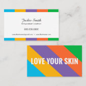 あなたの皮-名刺--を愛して下さい 名刺 (正面/裏面)