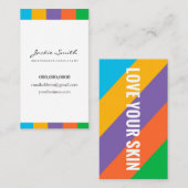 あなたの皮-名刺--を愛して下さい 名刺 (正面/裏面)