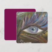 あなたの目はあなたの魂の鏡である 招待状 (正面/裏面)