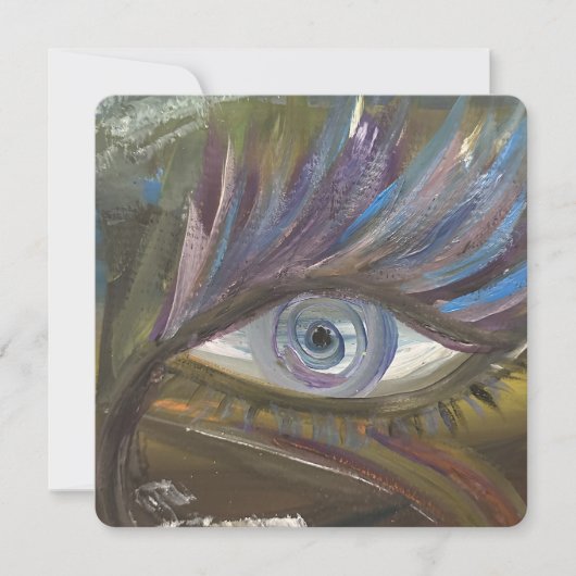 あなたの目はあなたの魂の鏡である 招待状 (正面)