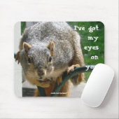 "あなたの目"リスのマウスパッド マウスパッド (マウス)