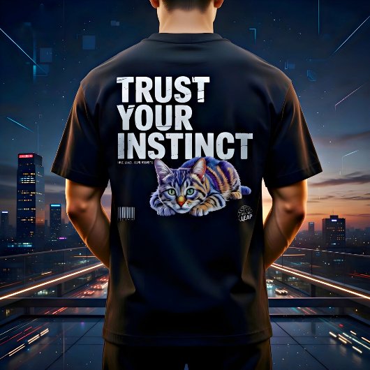 あなたの直感を信じて ネコ好きギフト Tシャツ