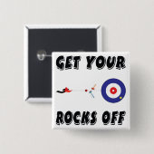 あなたの石を得て下さい! 缶バッジ (正面&裏面)