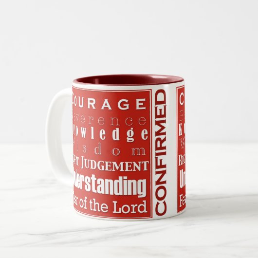 あなたの確認のマグのための7Gifts ツートーンマグカップ (正面左)