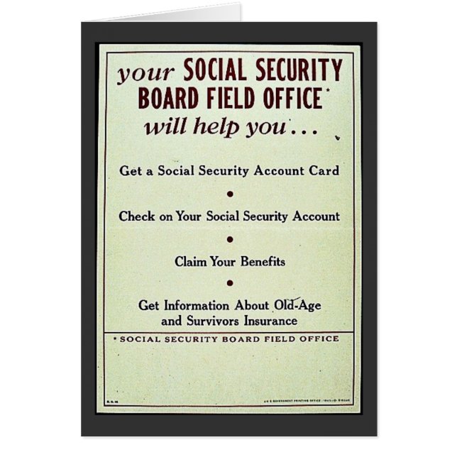 あなたの社会保障板フィールドオフィス (正面)
