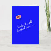 あなたの祈りと信仰があなたを支えます カード (正面)