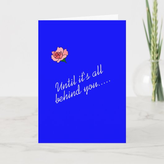 あなたの祈りと信仰があなたを支えます カード (正面)