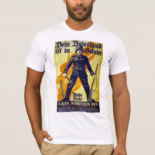 あなたの祖国は危険にあります Tシャツ