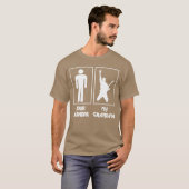 あなたの祖父 私の祖父 ギター ロックンロール 音楽 B Tシャツ (正面フル)