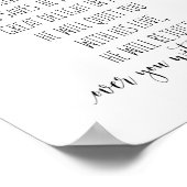 あなたの神なる主は、ゼパニヤ3:17共におられる ポスター (角)