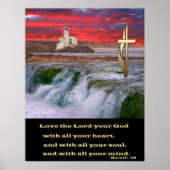 あなたの神なる主をハートで愛しなさい ポスター (正面)