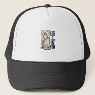 あなたの神の慈悲イエスを信じるTシャツデザイン_1 キャップ