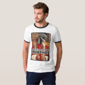 あなたの神はどこに今いますか。 (猛禽) Tシャツ (正面フル)