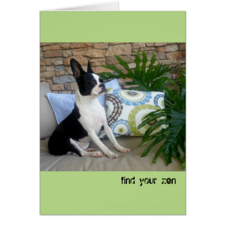 あなたの禅-空白のなカードLola B.ボストン--を見つけて下さい