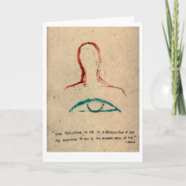 あなたの私に対する認識は、あなたの反映です。 カード